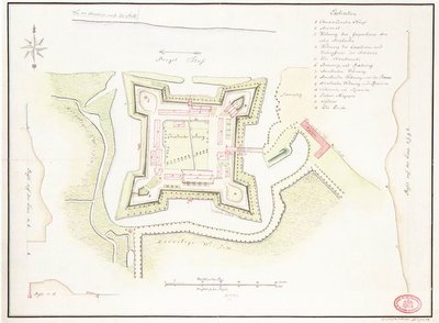 05. План крепости Фридрихсбург в 1789 году