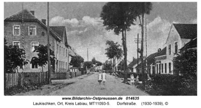 Laukischken, проселочной дороге 1930 - 1939.jpg