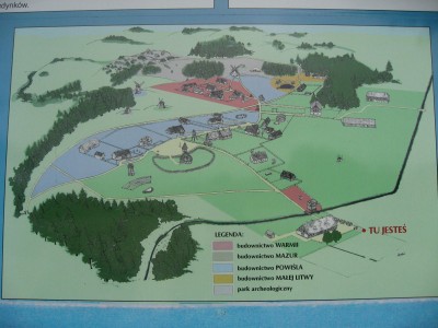 План территории музея