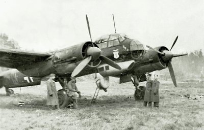 Учебный бомбер Junkers JU-88A-3 1943 г.