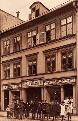 Königsberg in Ostpreussen - Fotokarte - Seifen Fabrik - A. Gamm