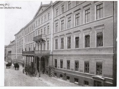 1 Königsberg, Klapperwiese, Hotel Deutsches Haus, Klapperwiese 1-2.gif
