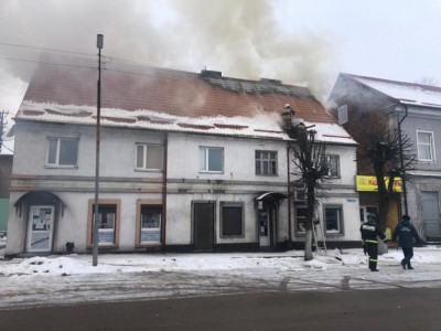 Фото с &quot;Нью Калининград&quot;.  После пожара 02 февраля.