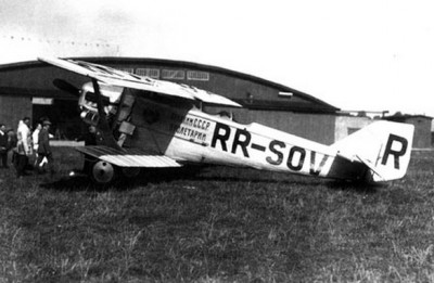 Самолет АНТ-3 Михаила Громова. Кенигсберг, 31 августа 1926г.