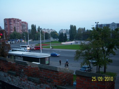 Вид на площадь Василевского